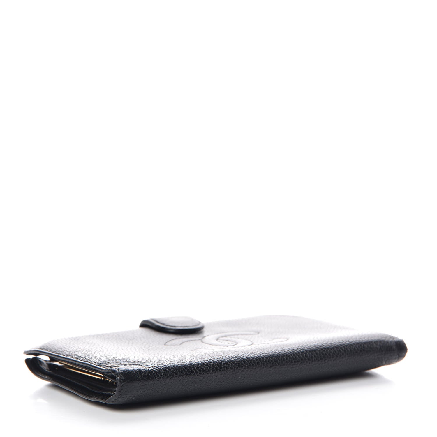 Chanel Caviar Timeless CC French Wallet Black 4 of 11