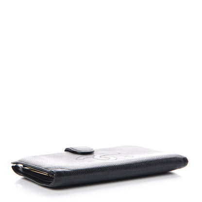 Chanel Caviar Timeless CC French Wallet Black 4 of 11