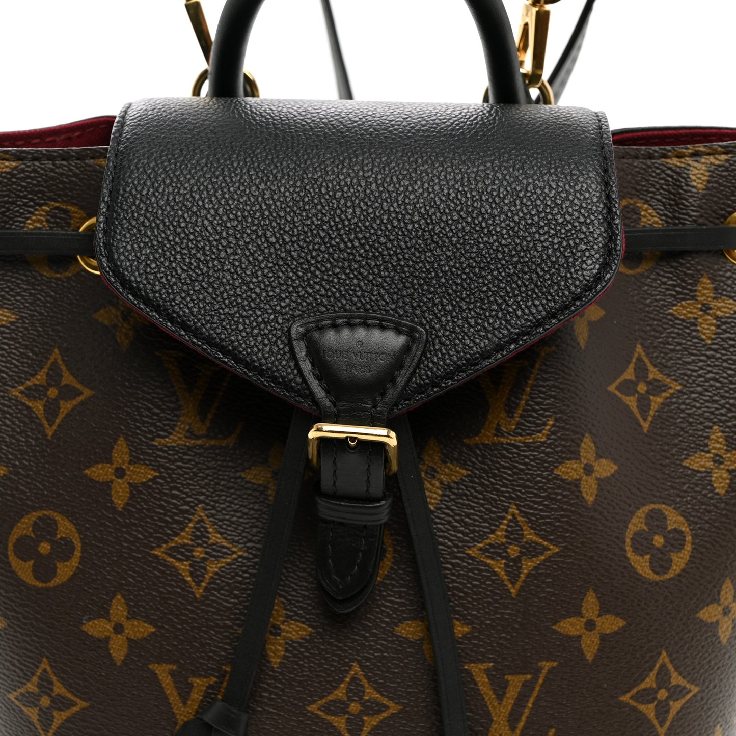 Monogram BB Montsouris NM Backpack Black