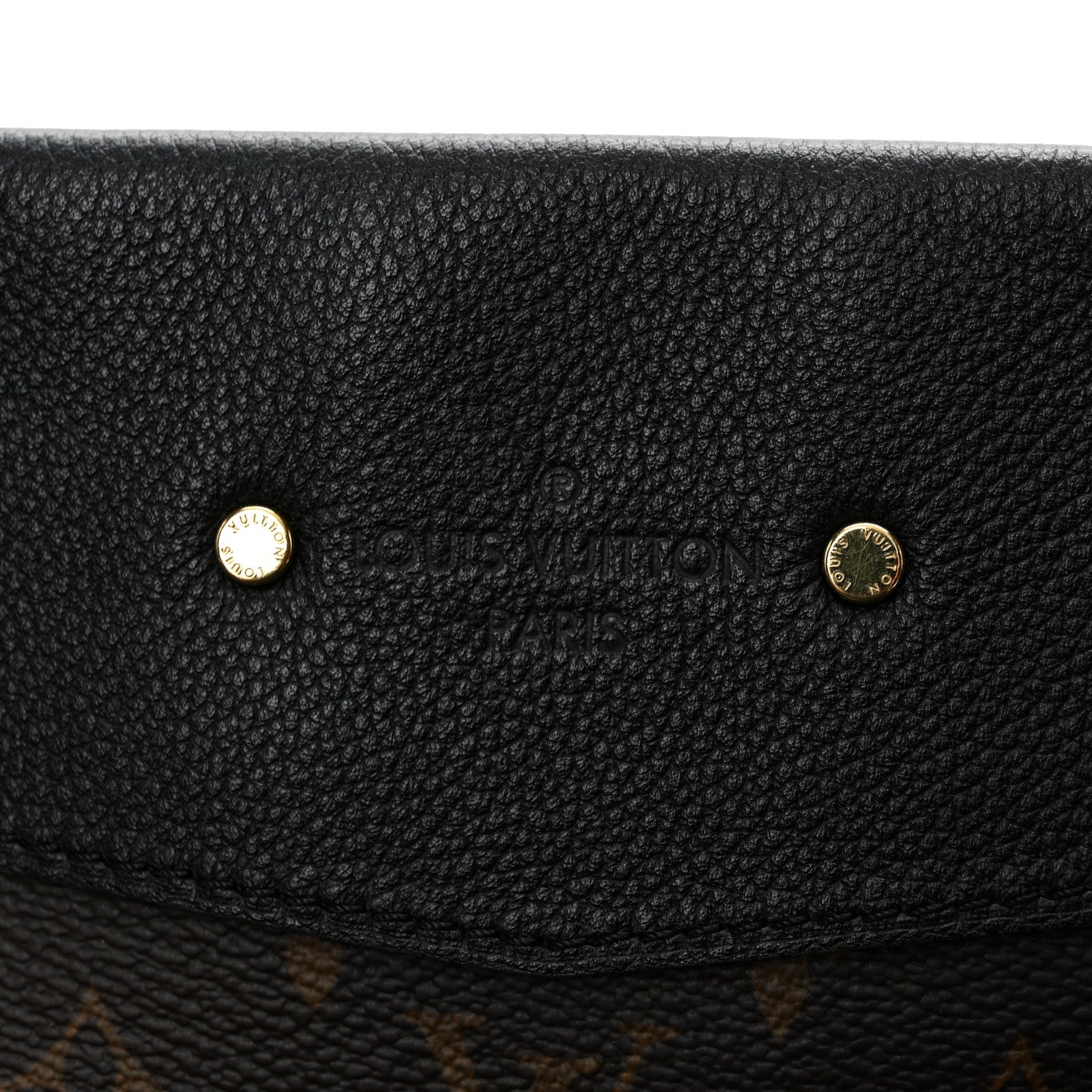 Louis Vuitton Monogram Pallas Shopper Black 6 of 13