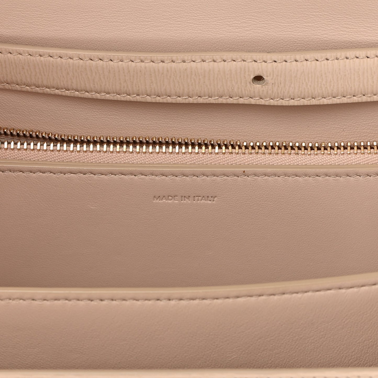 Liege Calfskin Medium Classic Box Flap Bag Powder