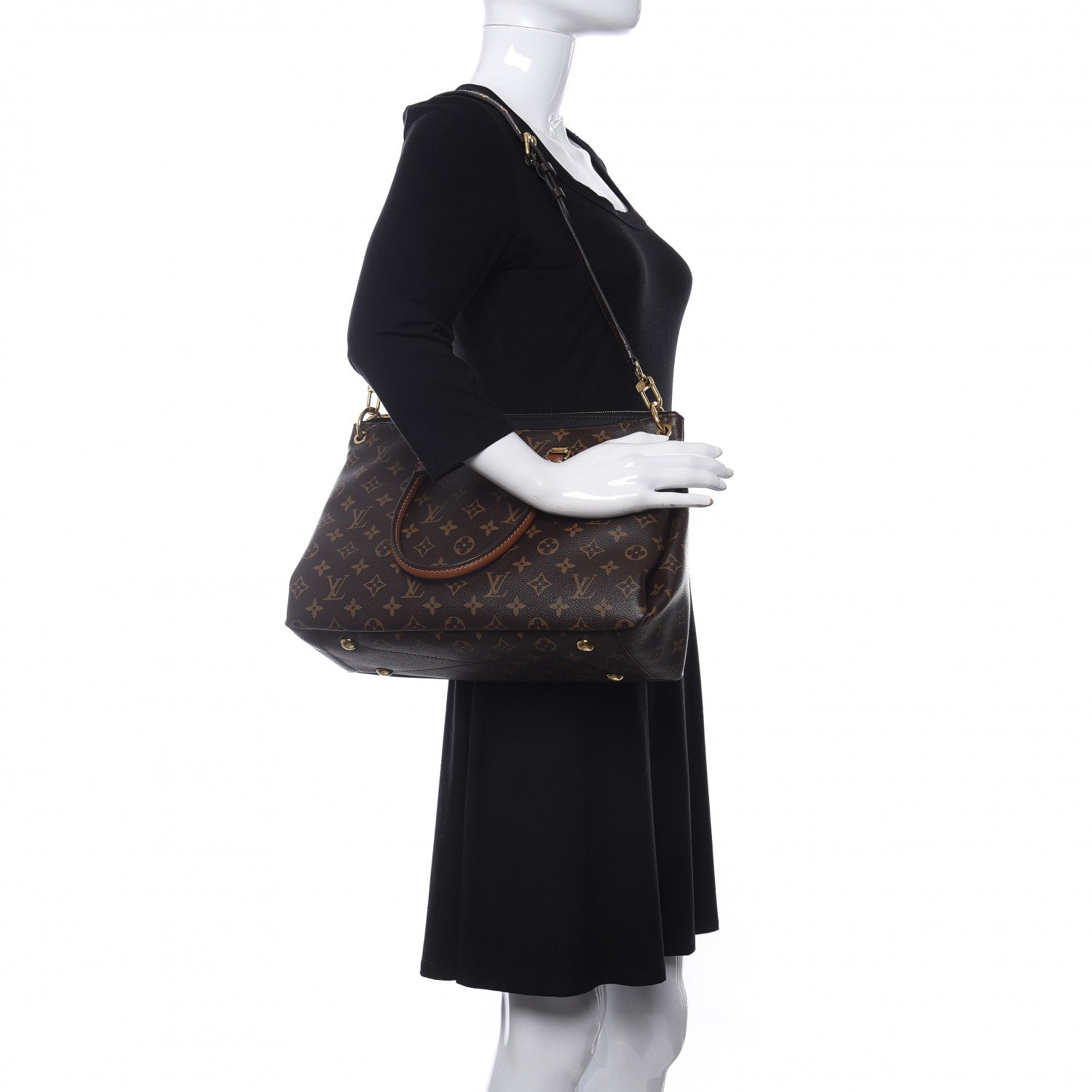 Louis Vuitton Monogram Pallas Black 2 of 15