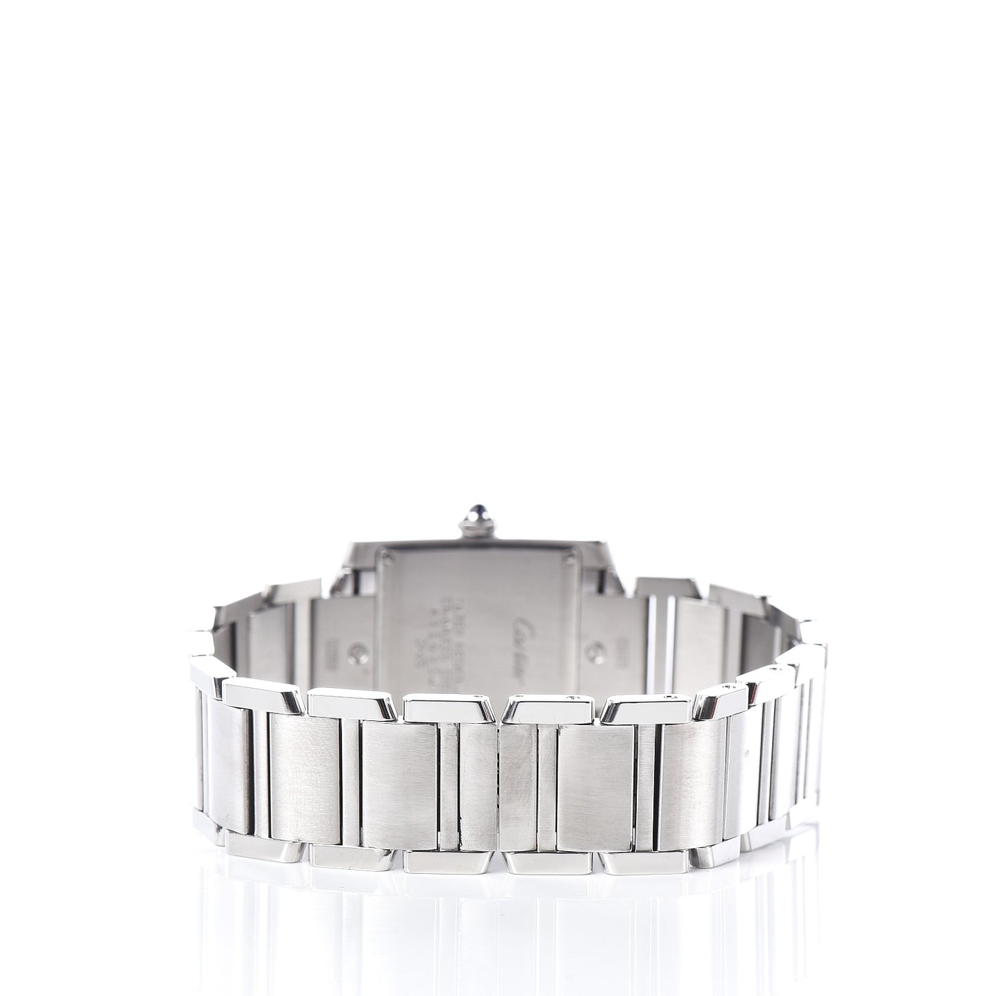 Stainless Steel 25mm Tank Francaise Quartz Watch