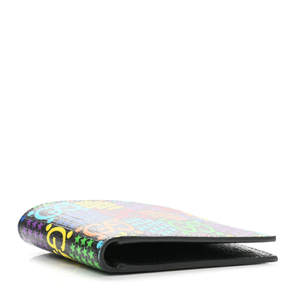 Gucci GG Supreme Monogram Psychedelic Bi-Fold Wallet Black Multicolor 4 of 8