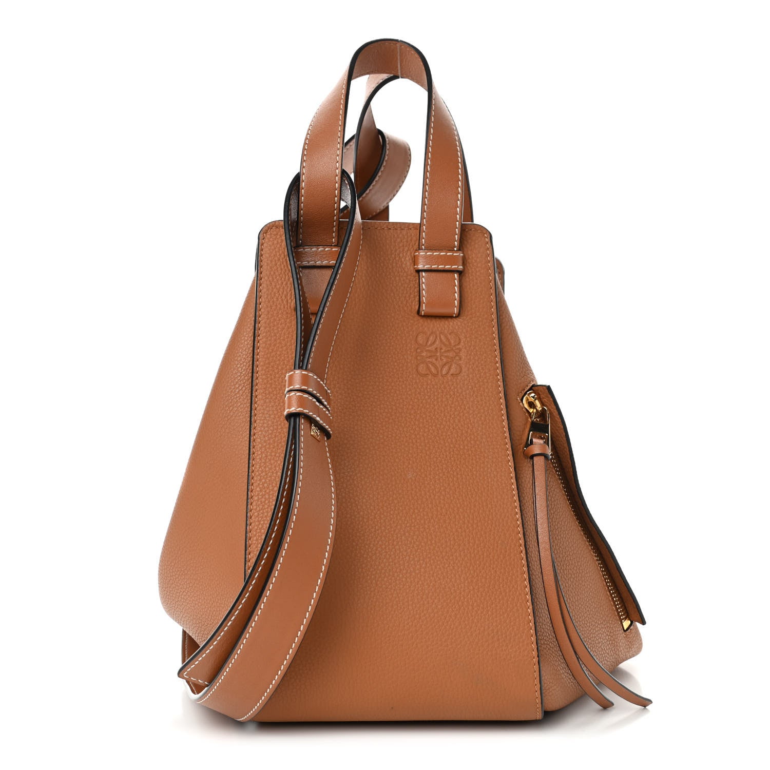 Loewe Calfskin Small Hammock Shoulder Bag Tan 1 of 4