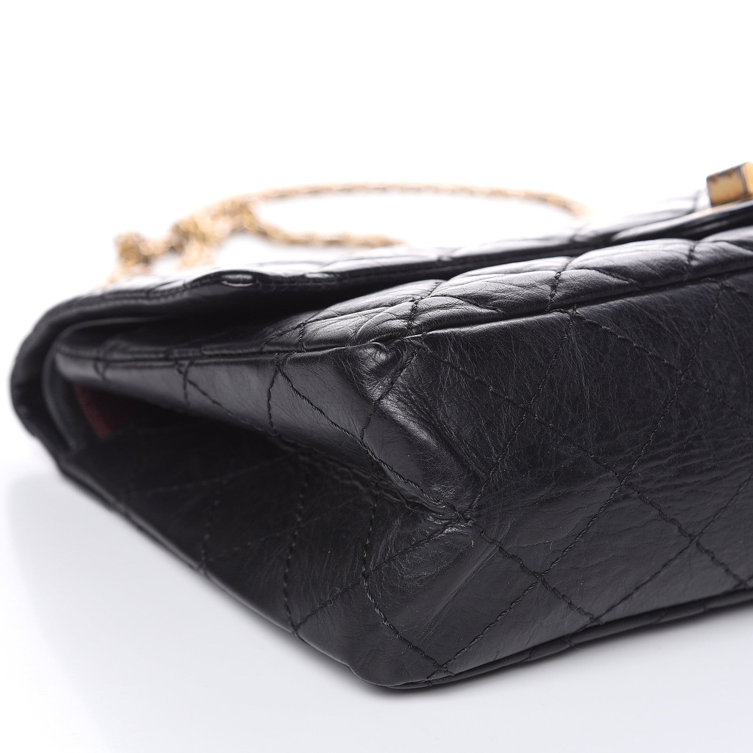 Chanel Aged Calfskin Quilted 2.55 Reissue 226 Flap Black 8 of 14