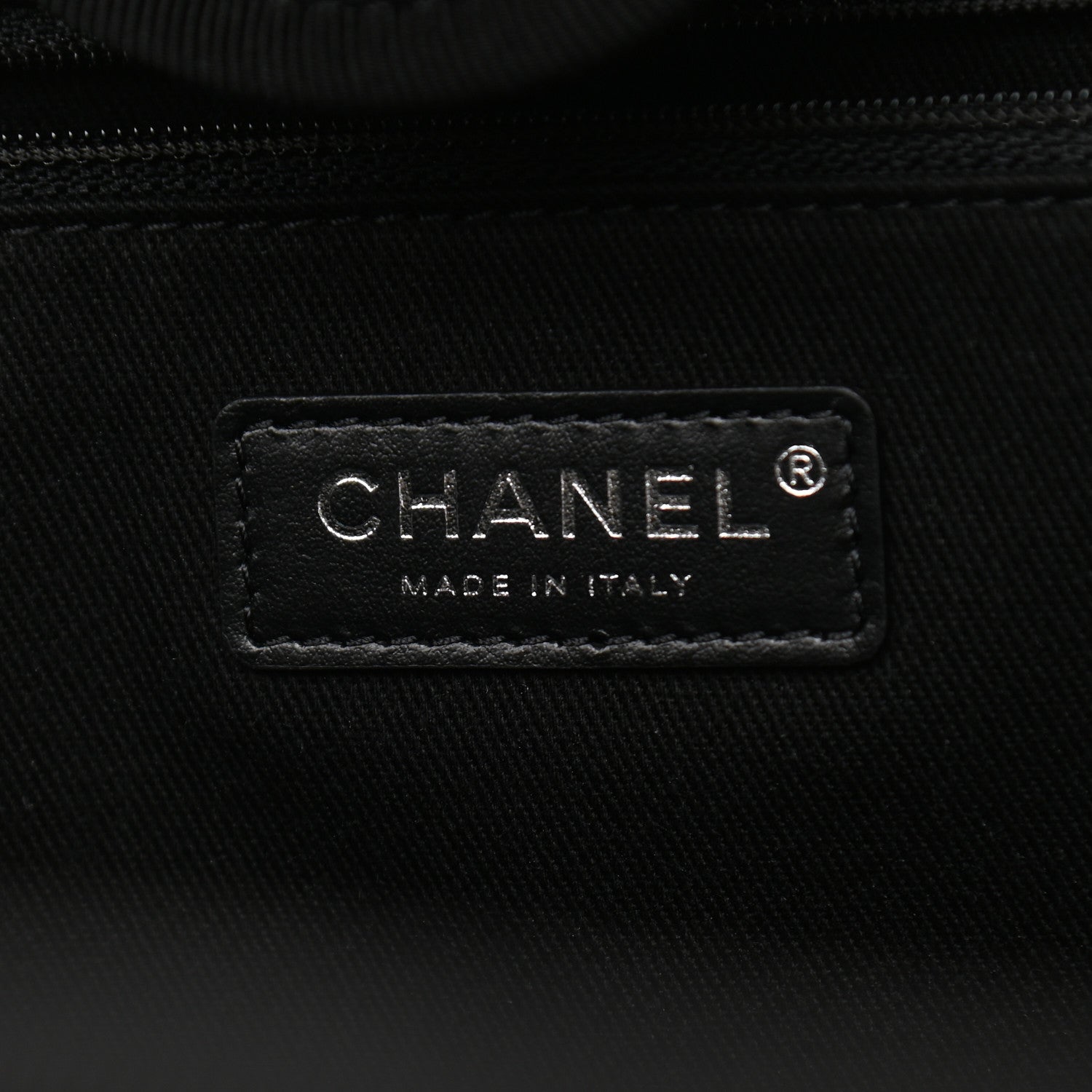 Chanel Mixed Fibers Calfskin Medium Deauville Tote Black 5 of 9