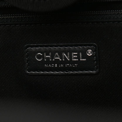 Chanel Mixed Fibers Calfskin Medium Deauville Tote Black 5 of 9