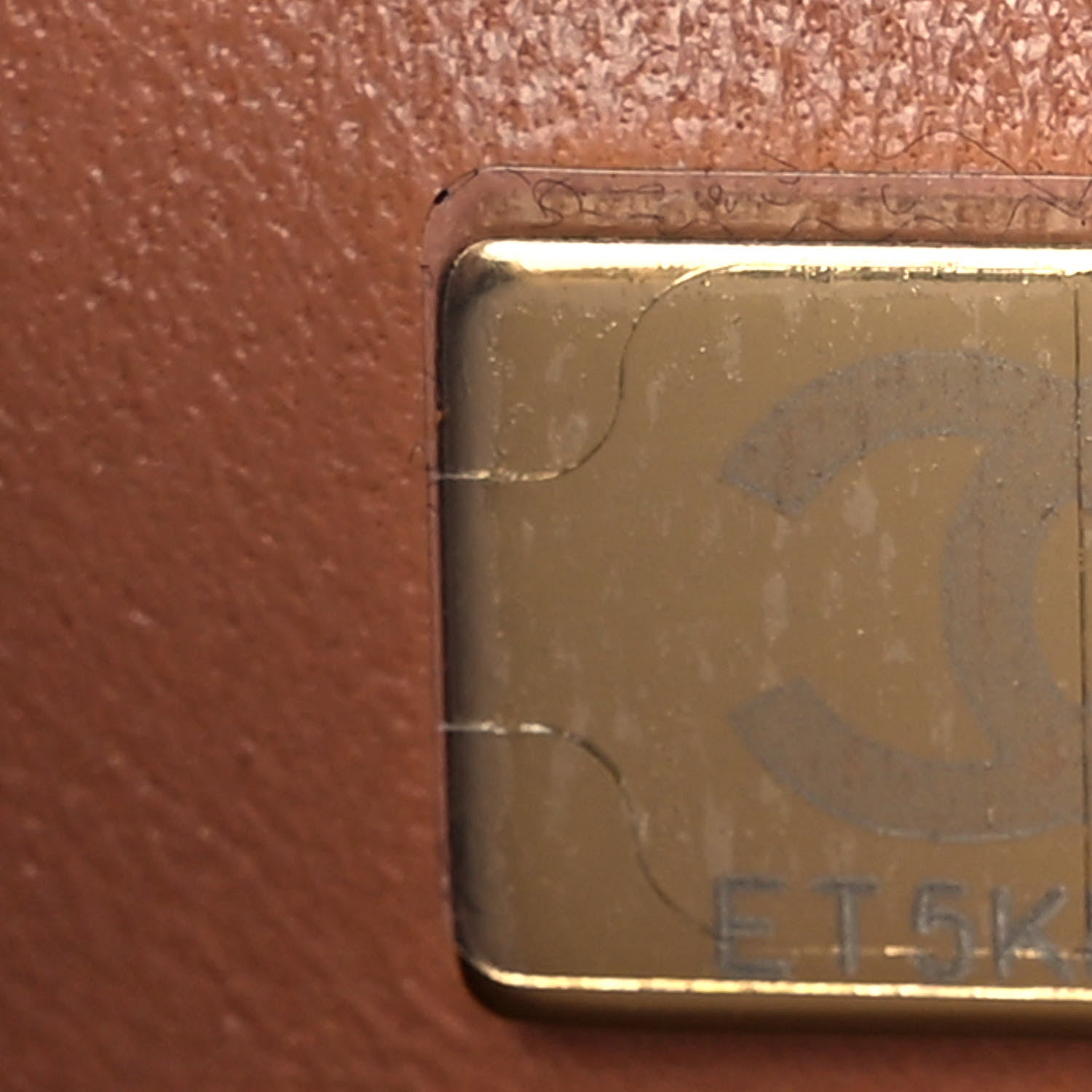 Chanel Lambskin Quilted Mini Rectangular Flap Brown 7 of 10