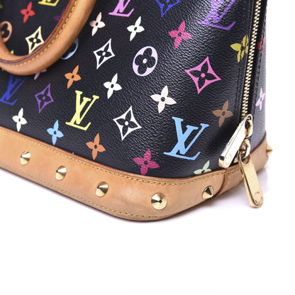 Louis Vuitton Monogram Multicolor Alma Black 11 of 11