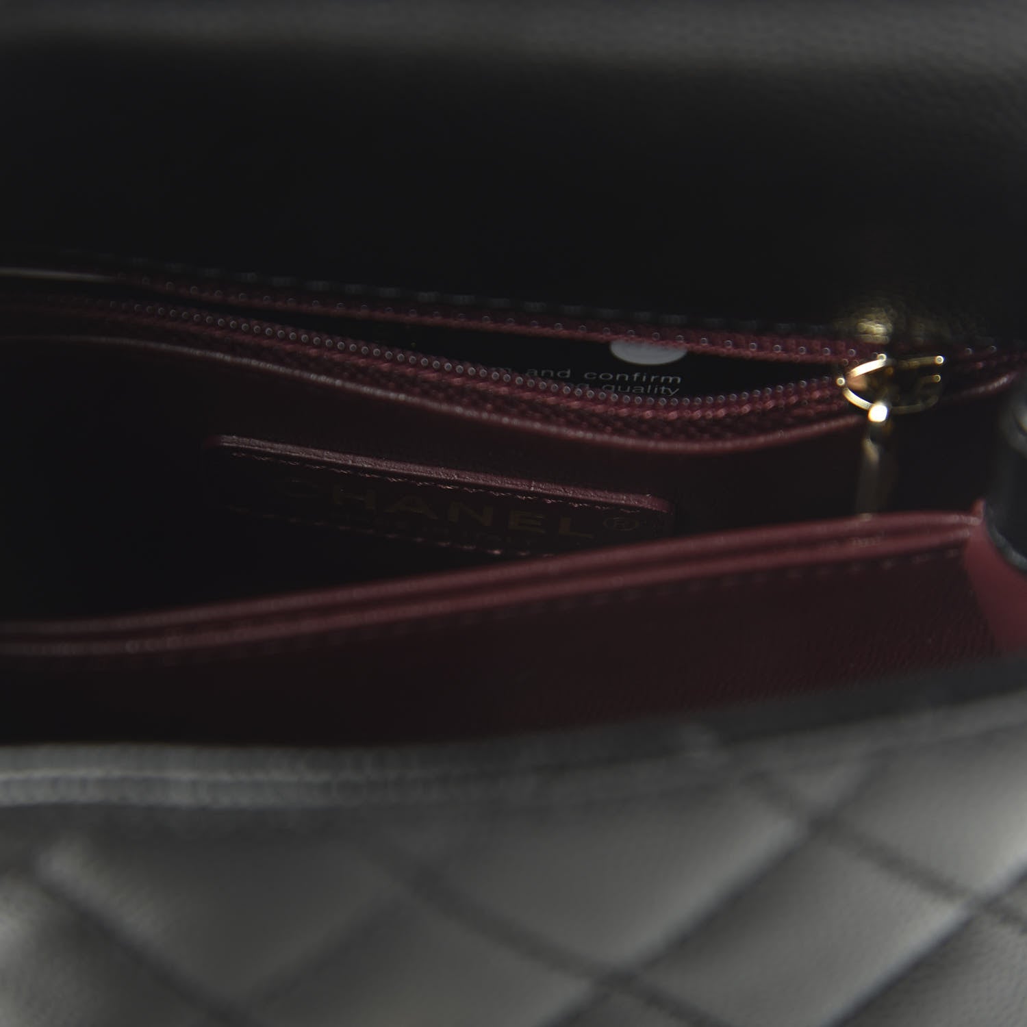 Chanel Caviar Quilted Extra Mini Coco Handle Flap Black 8 of 11