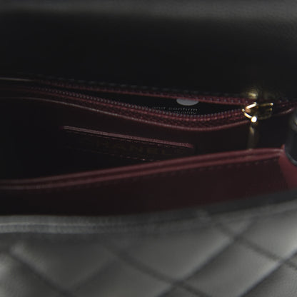 Chanel Caviar Quilted Extra Mini Coco Handle Flap Black 8 of 11