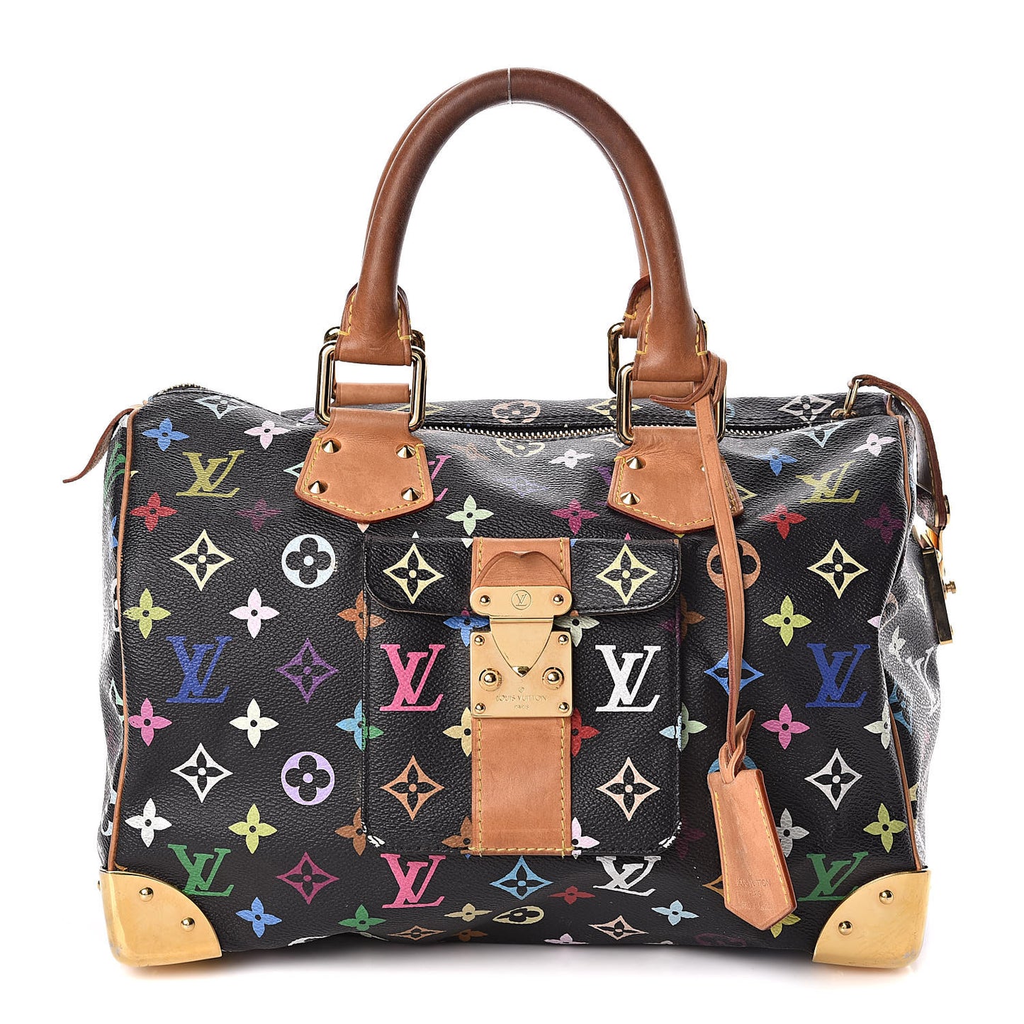 Monogram Multicolor Speedy 30 Black