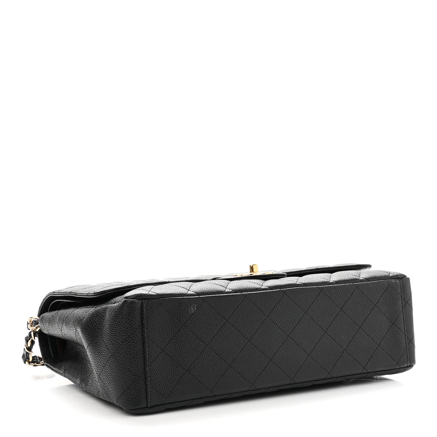 Chanel Caviar Quilted Maxi Double Flap Black 3 of 10