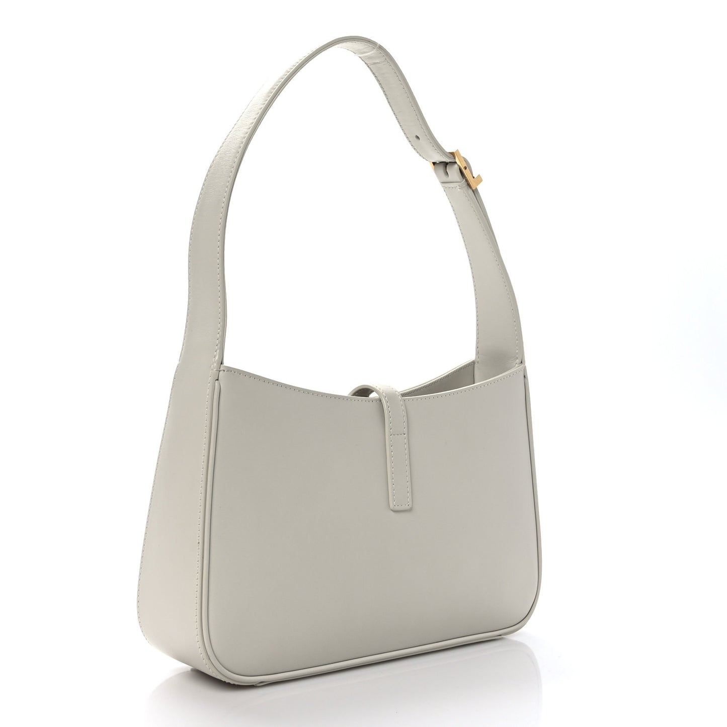 Smooth Calfskin Le 5 A 7 Hobo Blanc Vintage