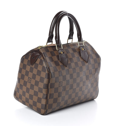 Louis Vuitton Damier Ebene Speedy 25 3 of 9