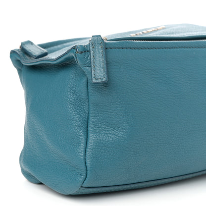 Givenchy Sugar Goatskin Mini Pandora Medium Blue 9 of 10