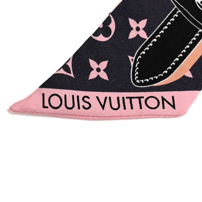 Louis Vuitton Silk Monogram Rising Confidential BB Bandeau Black Rose 2 of 5