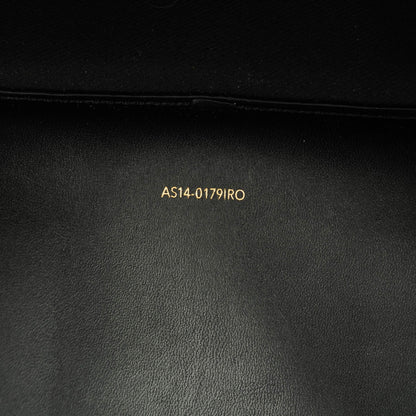 3.1 Phillip Lim 3.1 Textured Holographic Stamped Calfskin Medium Pashli Satchel Black 7 of 7
