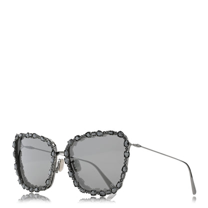 Christian Dior Crystal MissDior B2U Sunglasses Dark Silver 1 of 6