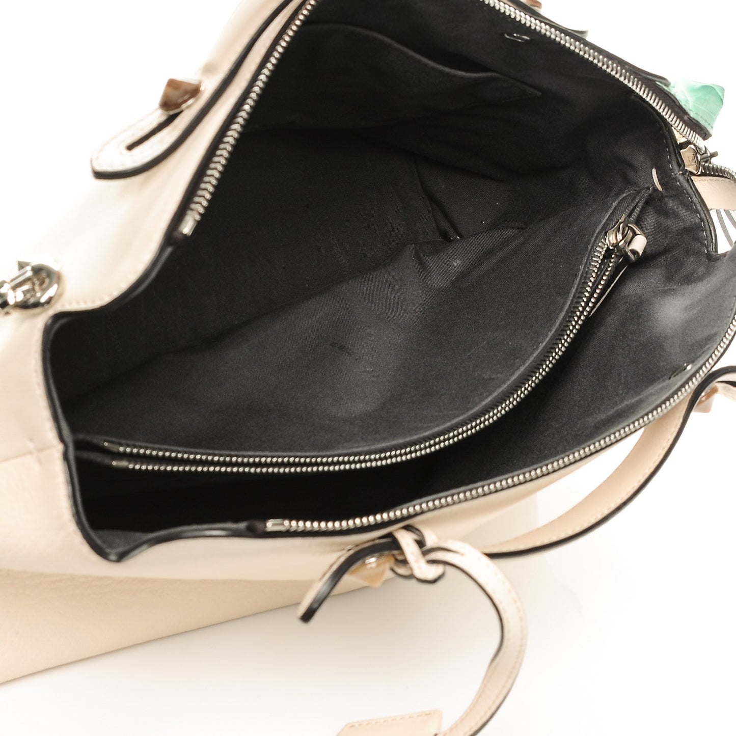Vitello Dolce Croc Tail Large By The Way Boston Bag Camelia Menta