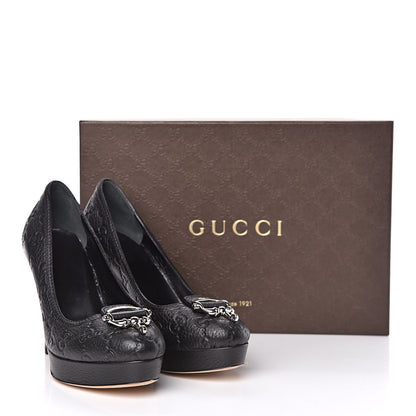 Gucci Guccissima Heels 35 Black 13 of 13
