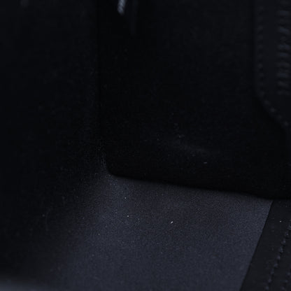 Fendi Glazed Fabric Vitello Century FF 1974 Stamp Patch Mini Peekaboo Defender Cover Mogano Panna Black 11 of 15
