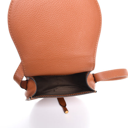 Chloe Calfskin Mini Marcie Round Crossbody Bag Tan 5 of 8