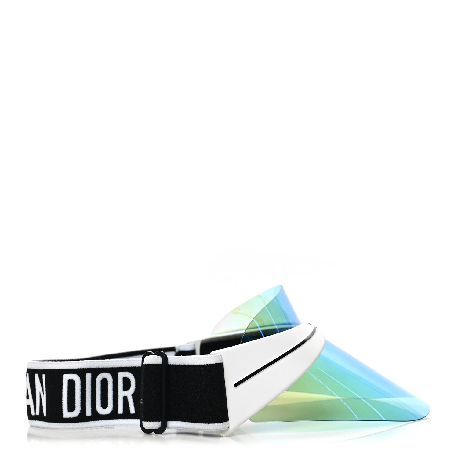 Christian Dior Mirrored DiorClub1 Sun Visor Blue 4 of 8