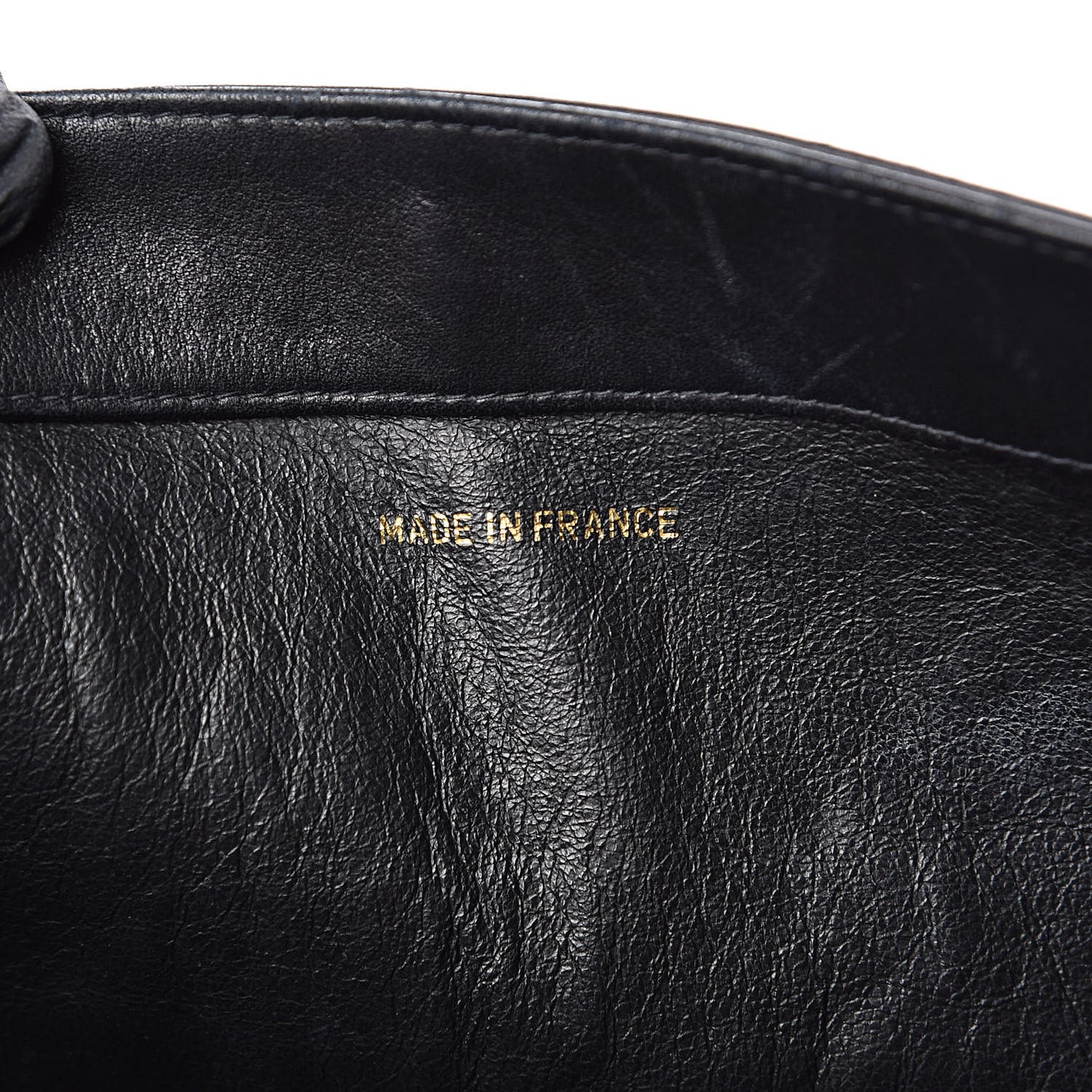 Lambskin CC Shoulder Bag Black