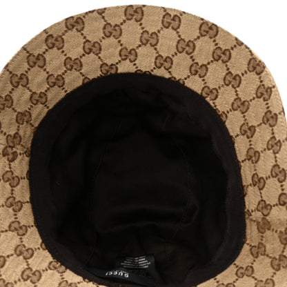 Gucci Monogram Web Bucket Hat XL Brown 7 of 9