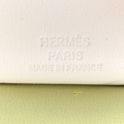 Hermes Milo Lambskin Grigri Rodeo Pegase Horse Bag Charm MM Jaune Bourgeon Bleu Brume Nata 4 of 4