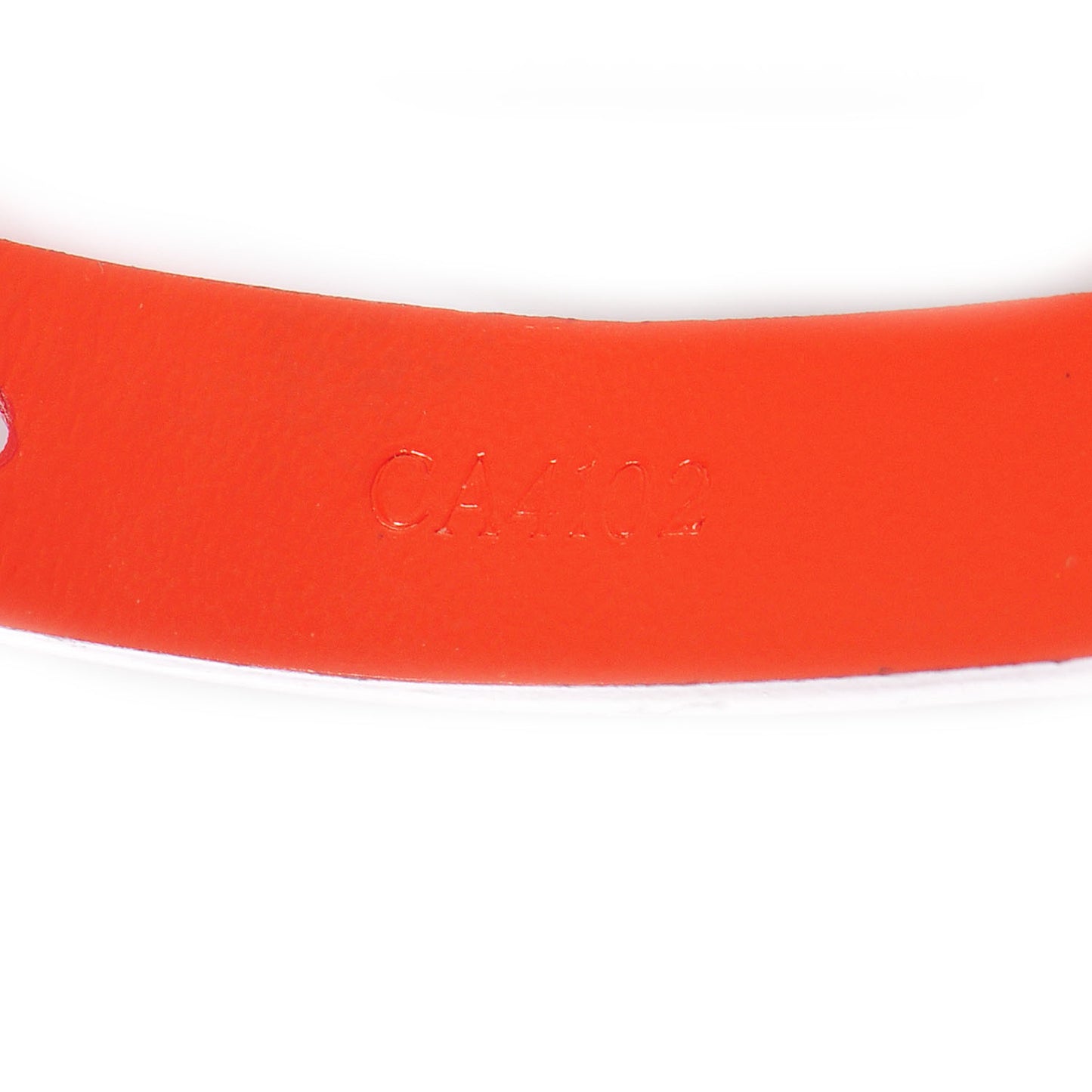Leather Stamp It Bracelet 17 Piment
