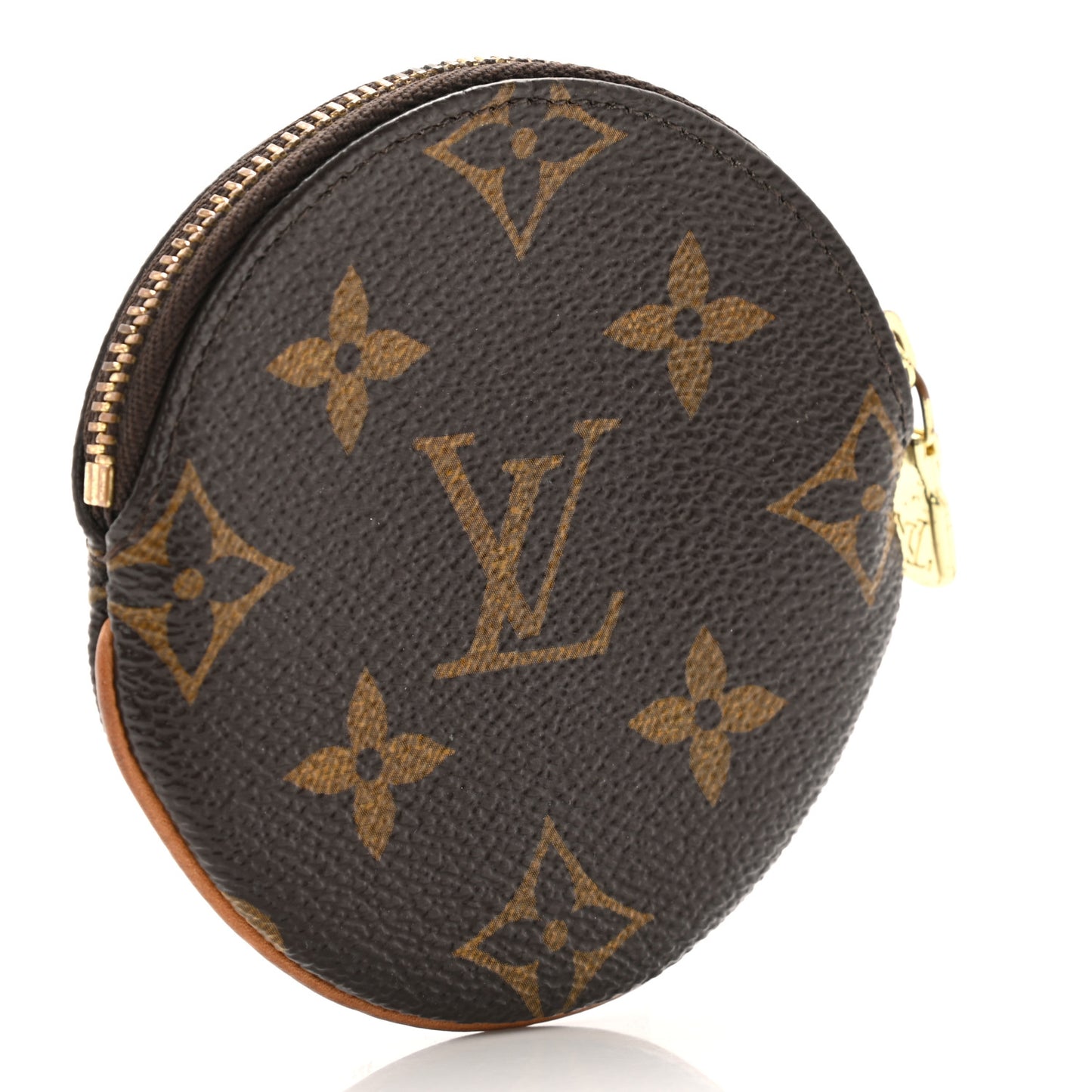Monogram Round Coin Purse