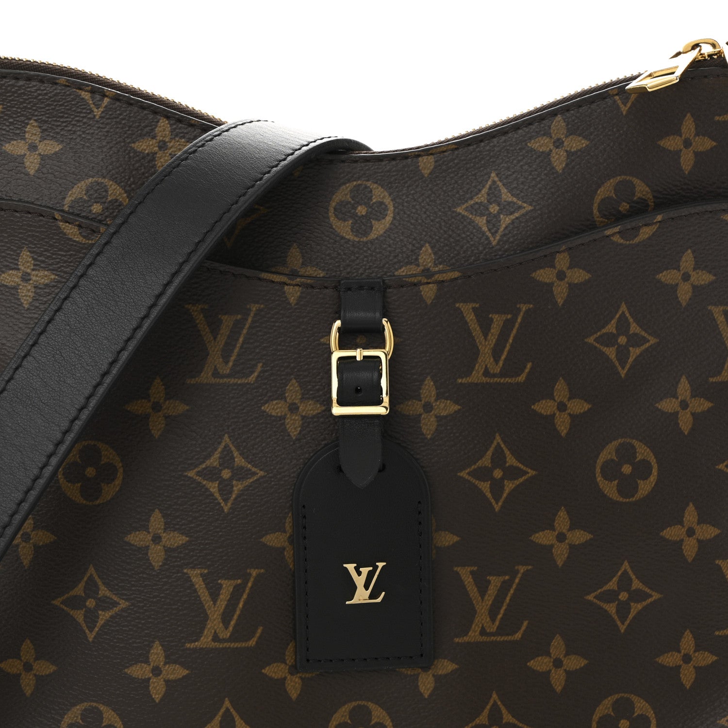 Louis Vuitton Monogram Odeon MM Black 7 of 11