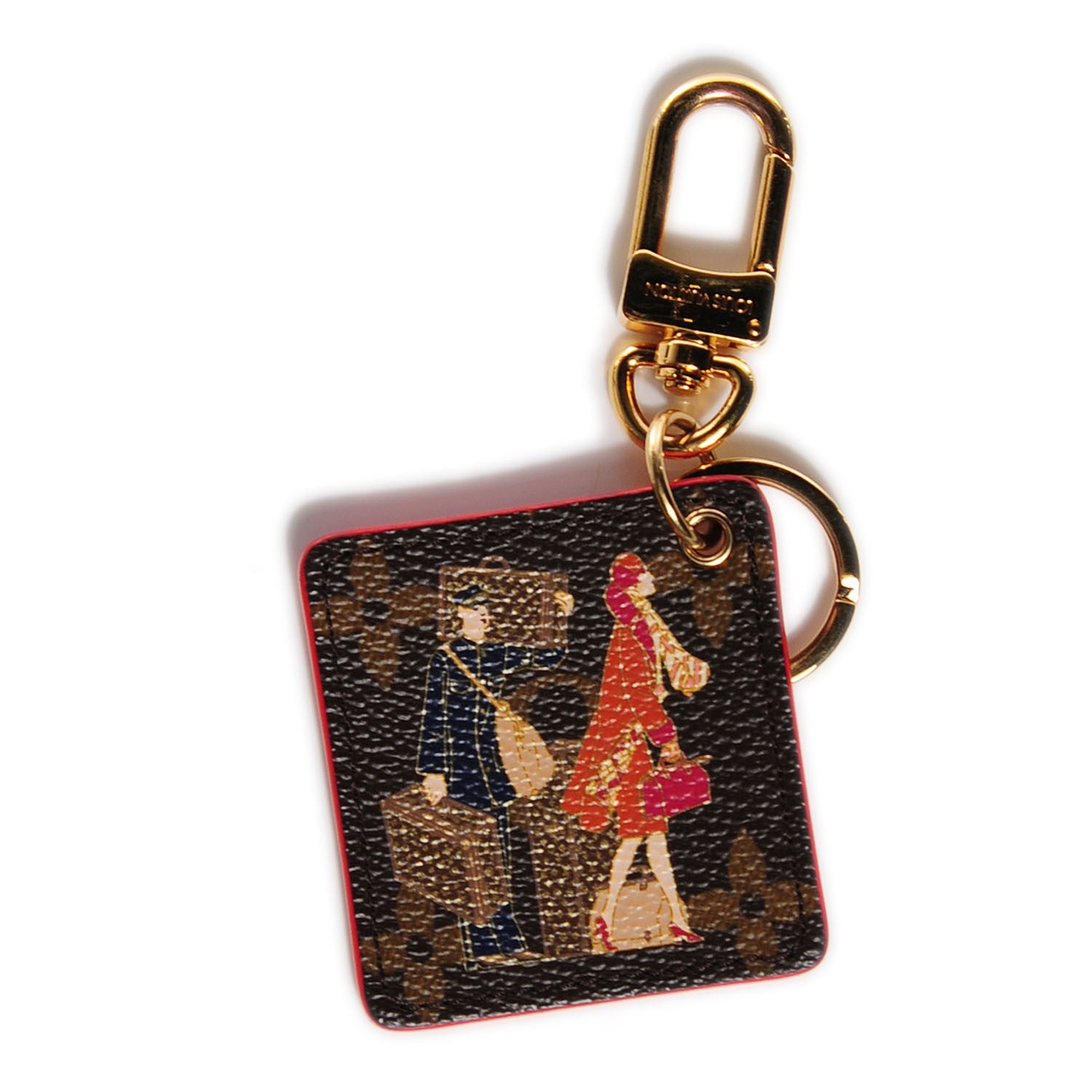 Louis Vuitton Monogram Illustre Groom Key Holder 1 of 5