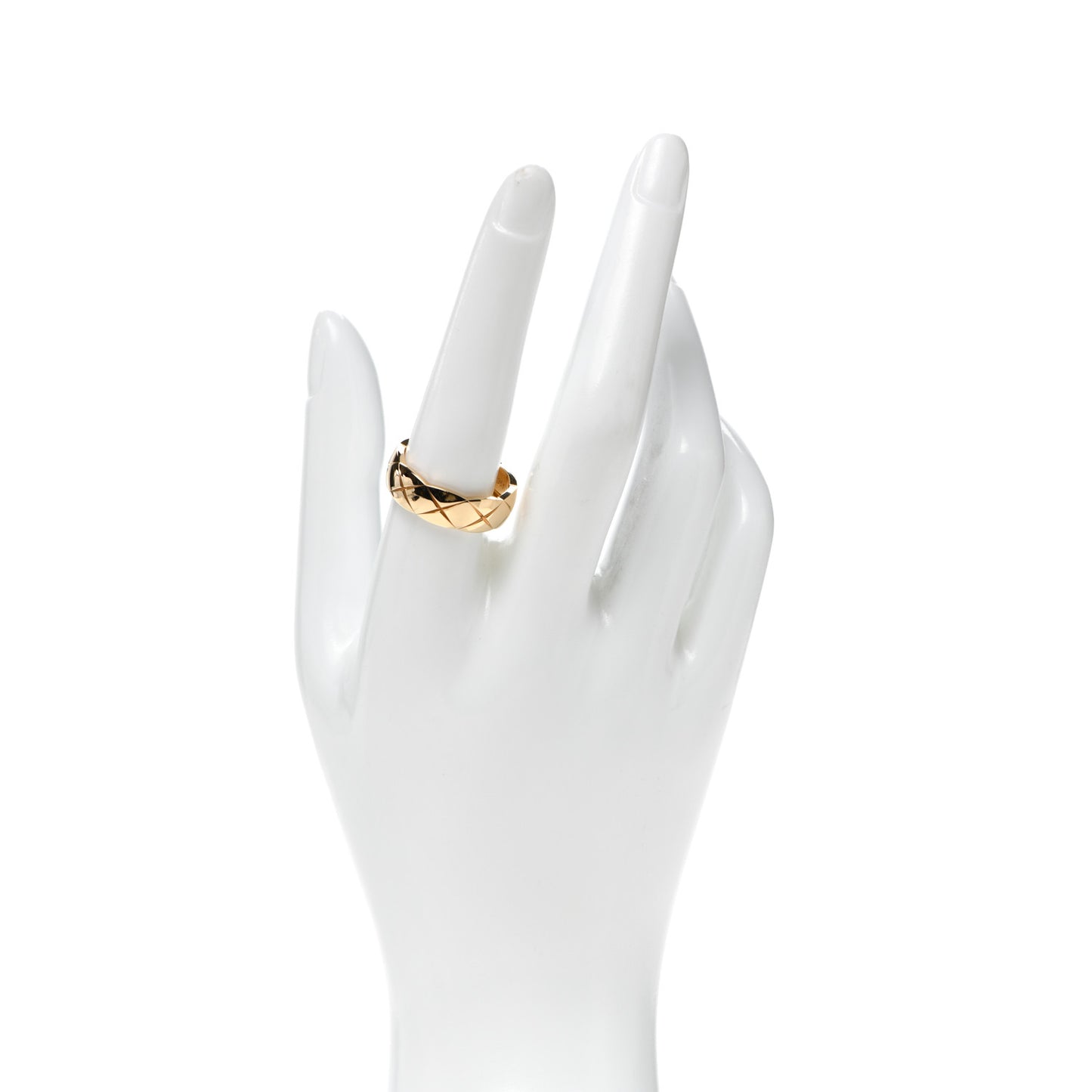 18K Yellow Gold Small Coco Crush Ring 59 8.75