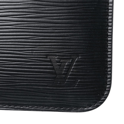 Louis Vuitton Epi Neverfull Pochette MM GM Black 12 of 15