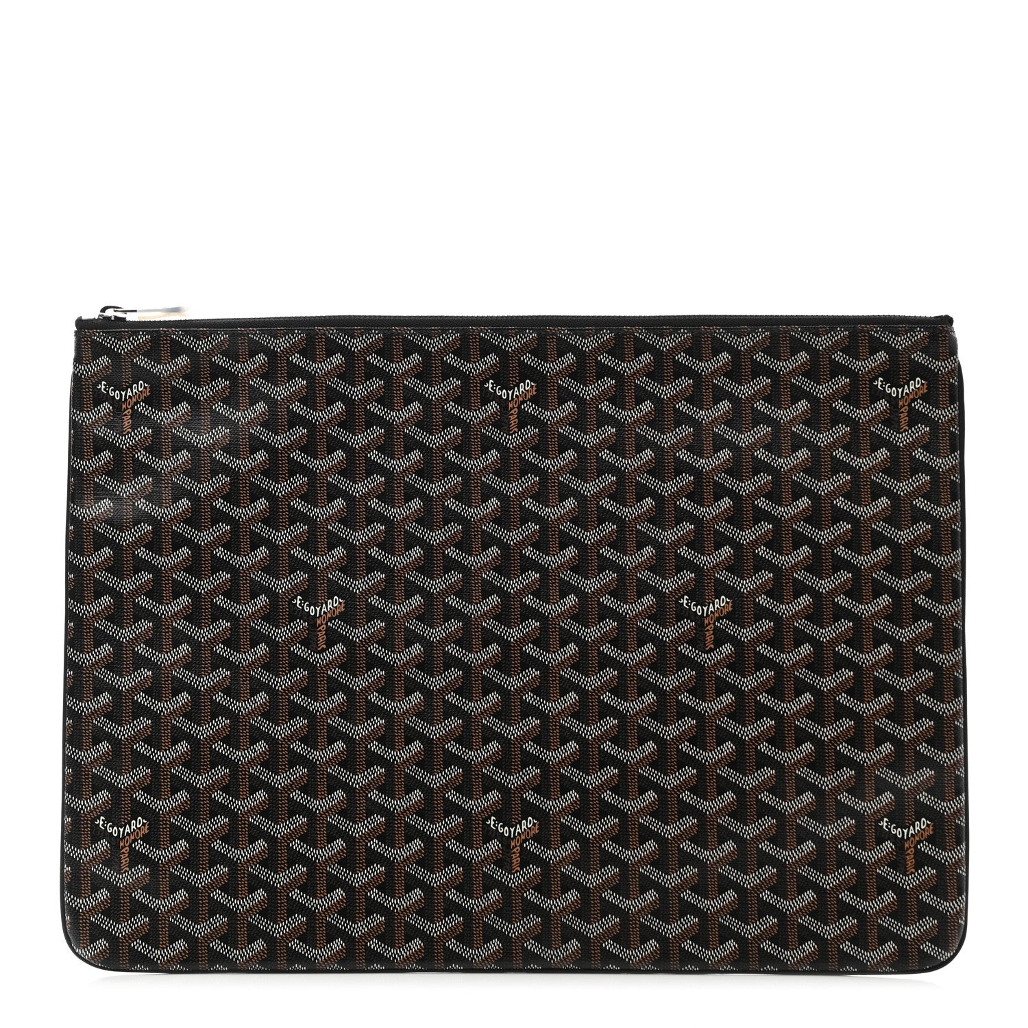 Goyard Goyardine Senat Pochette GM Black 1 of 6