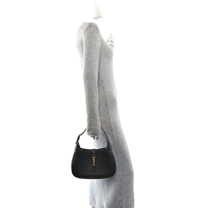 Gucci Grand Prix Calfskin Small Jackie 1961 Hobo Black 2 of 10