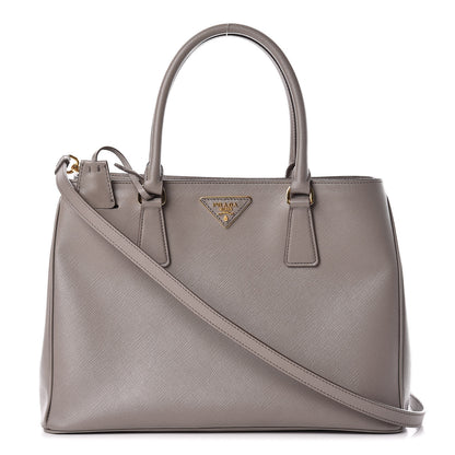 Prada Saffiano Lux Medium Tote Argilla 1 of 14