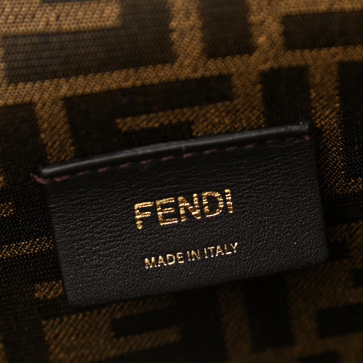 Fendi Shiny Nappa Medium Fendi First Caramello 6 of 11