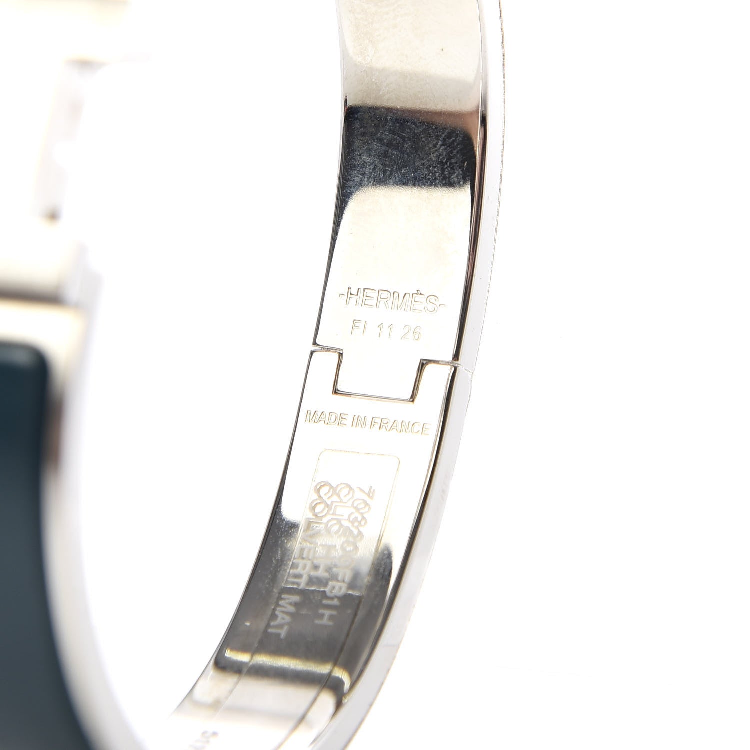 Hermes Matte Enamel Narrow Clic Clac HH Bracelet GM Colvert 5 of 5