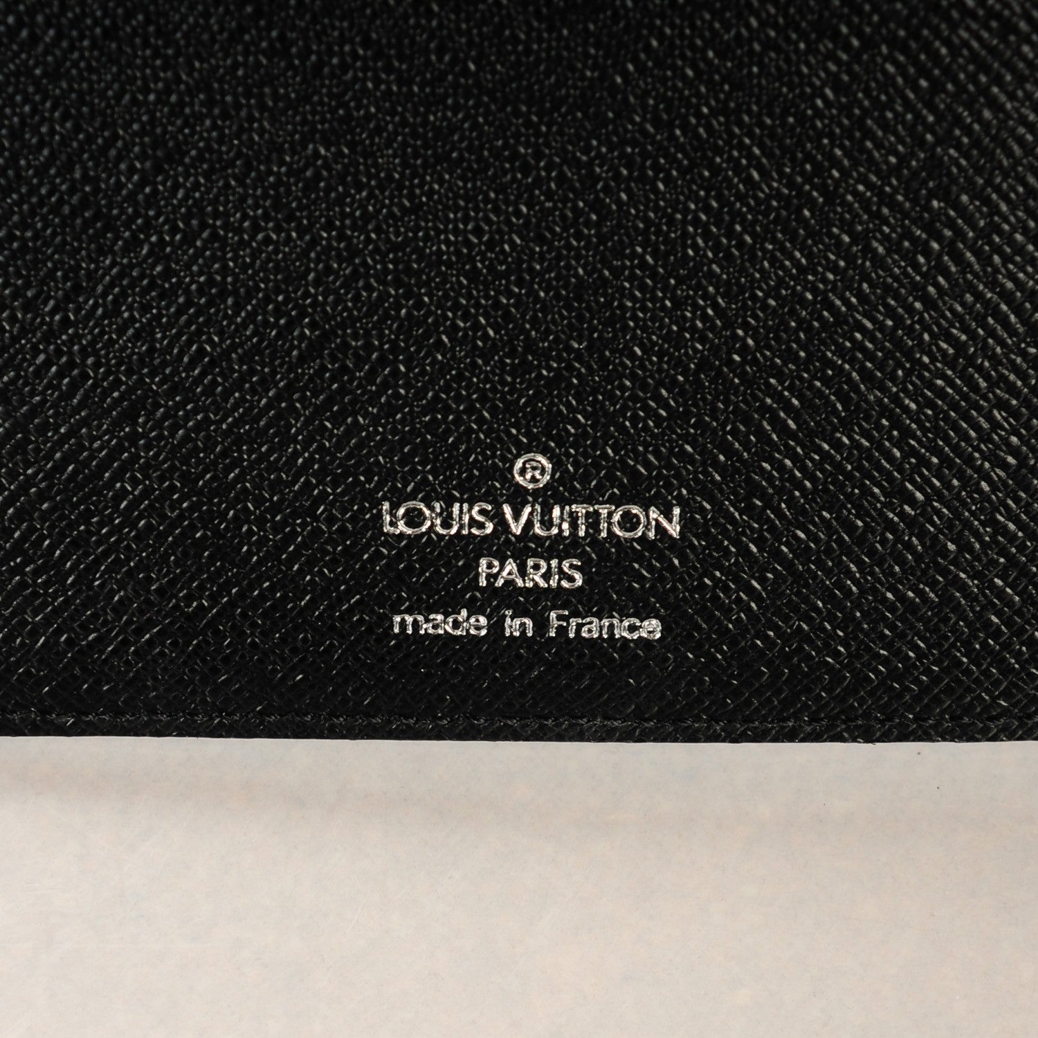 Louis Vuitton Epi Medium Ring Agenda Cover Black 6 of 7