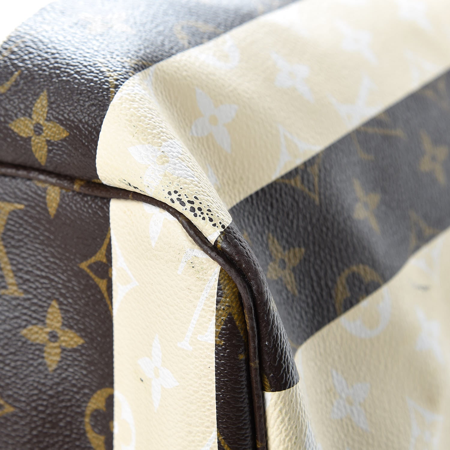 Louis Vuitton Monogram Rayures Neverfull XL 10 of 24