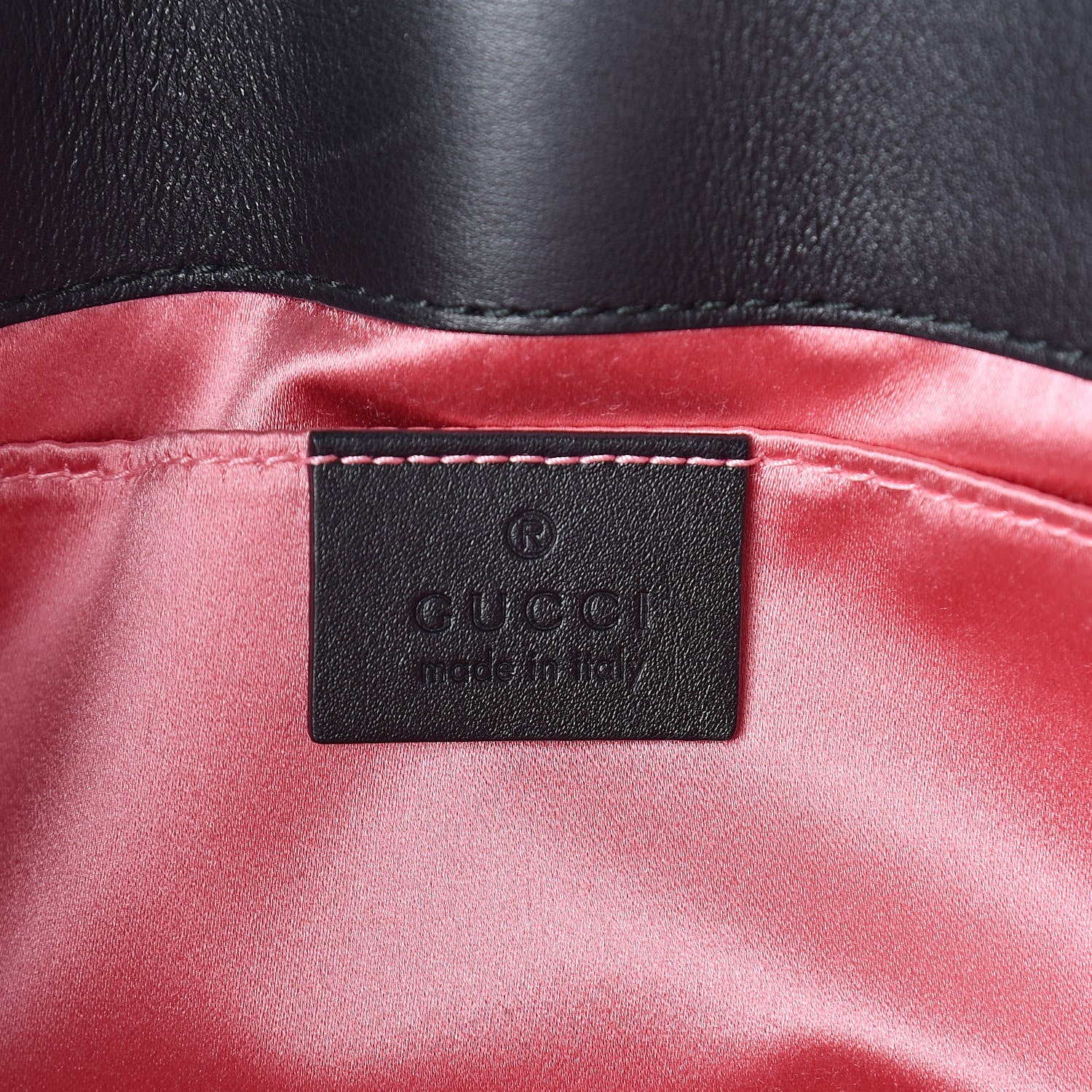 Gucci Velvet Matelasse Mini GG Marmont Shoulder Bag Black 5 of 8