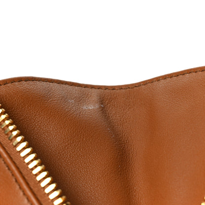 Miu Miu Soft Calf Softy Large Beau Top Handle Bag Cognac 10 of 10