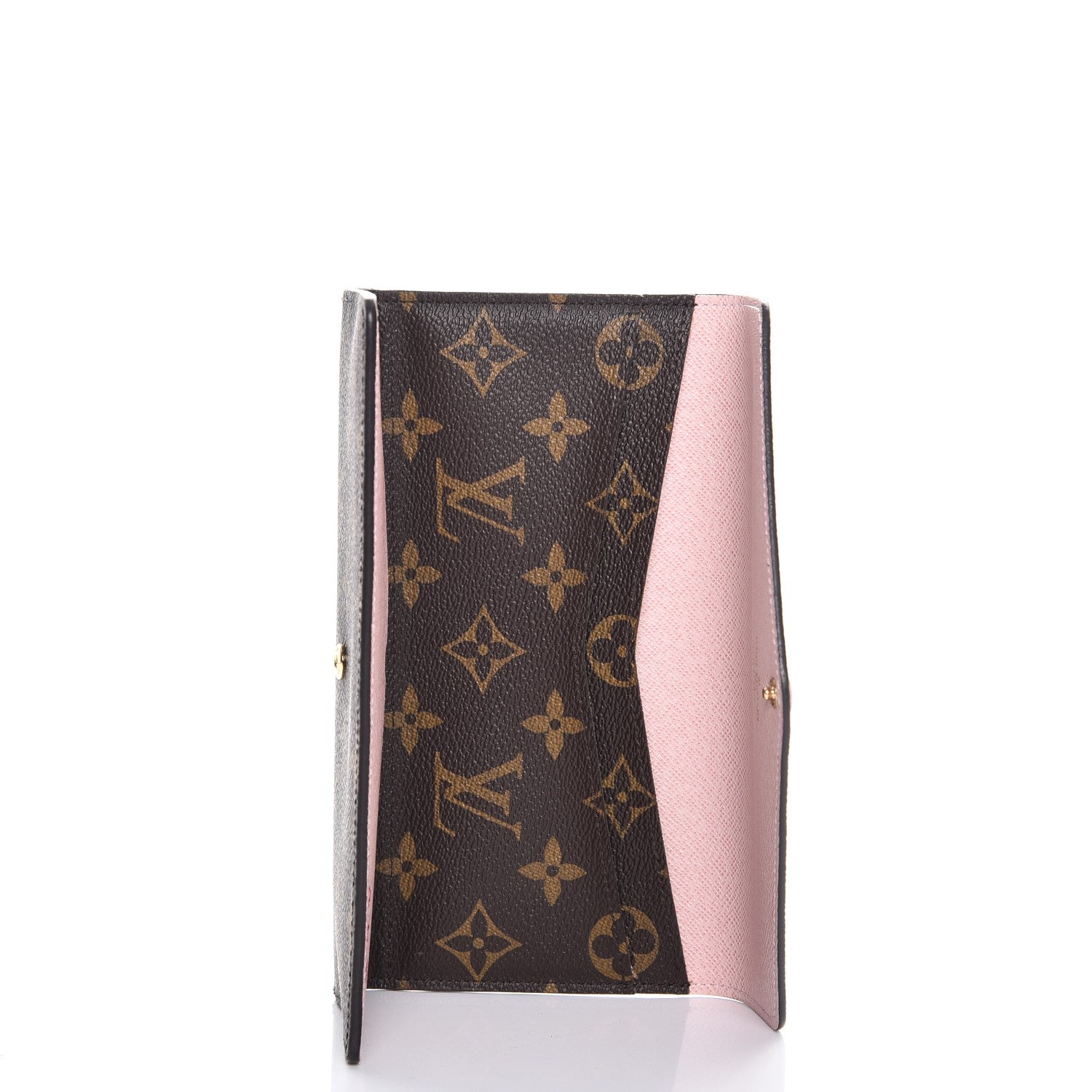 Louis Vuitton Monogram Josephine Wallet Rose Ballerine 5 of 12