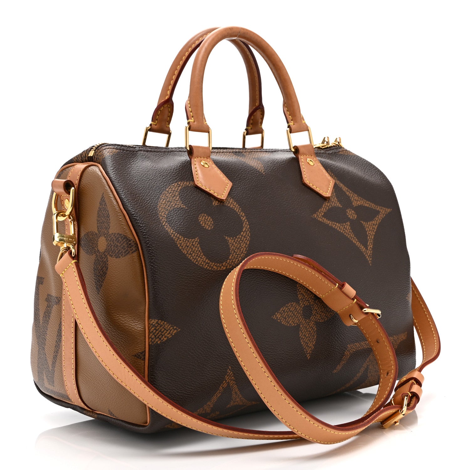 Louis Vuitton Reverse Monogram Giant Speedy Bandouliere 30 3 of 10