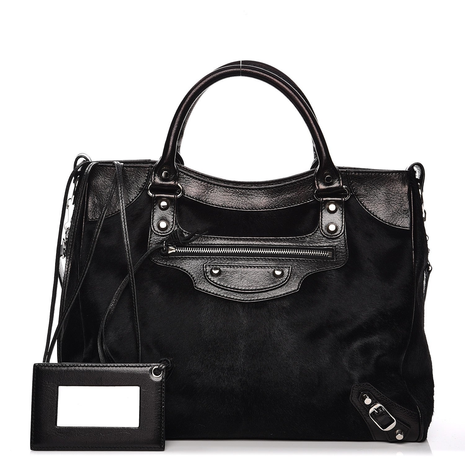 Balenciaga Chevre Pony Hair Velo Black 1 of 13